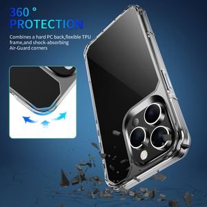 Pour <span class=keywords><strong>iPhone</strong></span> 15 Pro 14 Plus 13 12 Mini 11 Pro Max XR X XS 6 <span class=keywords><strong>7</strong></span> 8 Souple TPU Cadre HD Clair Acrylique Antichoc Couverture Rigide <span class=keywords><strong>Coque</strong></span> de Téléphone - Product Image 5
