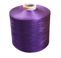 Fil classique 100% polyester DTY 75D/72F teint pour le tricot, la couture et la broderie