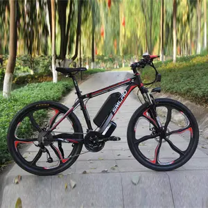 廉价MTB中国电动自行车26英寸Ebike e自行车48V 500W 13Ah电动自行车Smlro 29英寸山地电动自行车