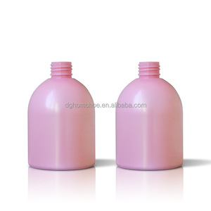 Bouteille PET rose de 300 ml (10 oz) avec pompe à lotion et logo personnalisé sérigraphié, fabriquée en Chine - Product Image 3