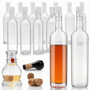 Shanghai Linlang botella de vidrio de <span class=keywords><strong>tequila</strong></span> GIN personalizada - Product Image 3