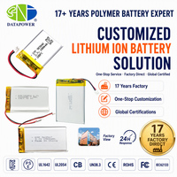 Batteries rechargeables d'ion de lithium de batterie de Lipo 3.7V 850mAh 603443 pour l'appareil ménager