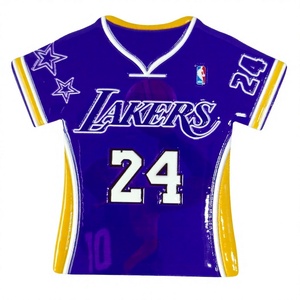 Magnete per Frigorifero in Ceramica Ecologico e Durevole, Souvenir Sportivo 3D Personalizzato NBA, Regalo per Magic <span class=keywords><strong>Johnson</strong></span> - Product Image 4