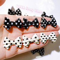 Breloques en résine en forme de nœud, cœur, étoile pour DIY, boucles de chaussures, breloques de chapeau, broches, coques de téléphone