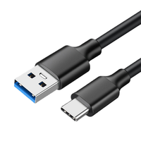 Kabel Data USB Konduktor Tembaga Berlapis Nilon Kepang 3A Pengisian Cepat PD 60W Transfer Data Kecepatan Tinggi untuk Android