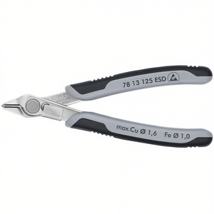 Alicates de Corte Diagonal Knipex ESD 78 13 125 Max Cu 1.6 Fe 1.0 Para Electrónica - Product Image 1