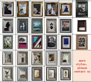 Winfeier Cadre <span class=keywords><strong>photo</strong></span> PS 6x8 pouces avec <span class=keywords><strong>montage</strong></span> mural personnalisé de style simple et moderne pour présentoir de table - Product Image 2