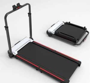 Tapis de course pliable électrique portable <span class=keywords><strong>pas</strong></span> <span class=keywords><strong>cher</strong></span> pour exercices de gym, entraînement <span class=keywords><strong>cardio</strong></span>, charge maximale 120 kg, pour utilisation sous le bureau - Product Image 2