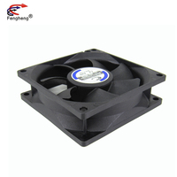 80x80x25mm 80mm 8025 12v DC eksenel akış kol yatak havalı ısıtıcı endüstriyel egzoz fanı 8cm