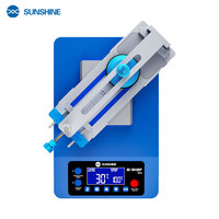 Séparateur d'écran électronique multifonctionnel SUNSHINE S-918F Pro pour écrans plats et incurvés, avec moteur et écran LCD numérique, garantie 1 an