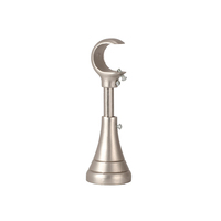 Support de tringle à rideau de style chinois moderne, fixation latérale et au plafond, support double couche, crochets universels pour fenêtres, pour la maison et l'hôtel