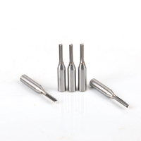 Fraise droite TCT à 2 dents AlTiN, disponible OEM/ODM, certifiée TUV, 55HRC, pour routeur CNC spécialisé bois, coupe propre du contreplaqué