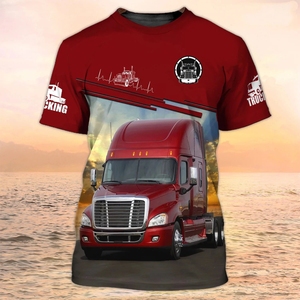 Chauffeur de camion 3D personnalisé hommes T-shirts tous imprimés hommes femmes t-shirts à manches courtes <span class=keywords><strong>Style</strong></span> <span class=keywords><strong>Harajuku</strong></span> <span class=keywords><strong>Streetwear</strong></span> hauts pullover en vrac - Product Image 3