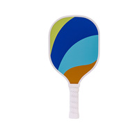 Raquette de pickleball en bois RST Factory Wholesale avec noyau en nid d'abeille PP, impression de logo personnalisée, sports de plein air, raquette de pickleball