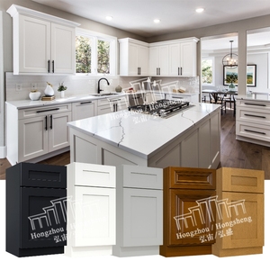 Langlebige Küchen schränke Montage fertige gewerbliche Küchen schränke im amerikanischen Stil für Mehr familien projekte - Product Image 1