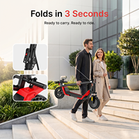 Trottinette électrique pliable portable 350W pour adultes, trottinette électrique compacte pliable pour la ville