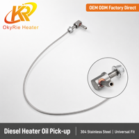Tuyau d'admission d'eau et de carburant compact pour chauffage de stationnement à liquide, chauffe-eau diesel, préchauffeur de moteur, extracteur de réservoir de carburant, accessoires