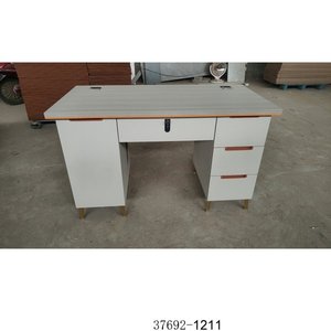 Escritorio de Oficina Moderno con Gabinete de Almacenamiento de Madera, Diseño Contemporáneo para Oficina en Casa, Independiente 37692-1207 - Product Image 3