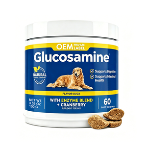 Glucosamine Dogs Vitamin Probiotic Advanced Hip and Joint <b>Supplement</b> for Dogs with Glucosamine Chondroitin MSM for Dogs - Product Image 1