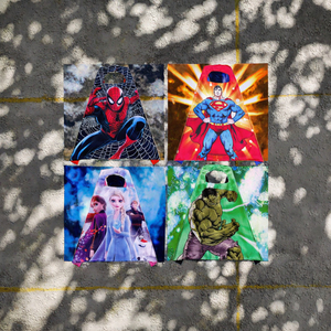 XJ Wholesale XINJIE XJ 3008 ชุดคลุมเด็กแบบ unisex ลายการ์ตูน <span class=keywords><strong>3</strong></span> มิติ ชุดคอสตูมซูเปอร์ฮีโร่ สไปเดอร์แมน เจ้าหญิง พร้อมหน้ากาก สำหรับเด็ก วันฮาโลวีน - Product Image 3