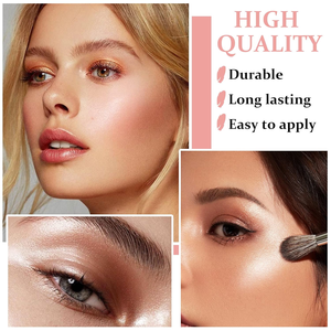 Palette de surligneur facial étanche longue durée <span class=keywords><strong>illuminateur</strong></span> de poudre de <span class=keywords><strong>contour</strong></span> scintillant pour les surligneurs bronzants éclaircissants - Product Image 3