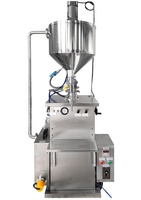 Machine de remplissage semi-automatique pneumatique YH pour pâte, crème, onguent et liquide cosmétique avec chauffage