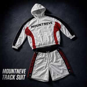 Ensemble de survêtement pour homme en tissu performant avec empiècements contrastants, entièrement personnalisable, respirant, à capuche, léger, pour le sport, avec logo personnalisé, OEM - Product Image 6