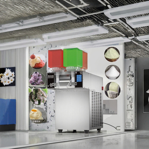 Máquinas de Hielo de Acero Inoxidable HS-60 para Venta al por Mayor y Menor, Equipo para Hacer Copos de Nieve y Queso, 20L/h, Utiliza Agua/Leche - Product Image 3