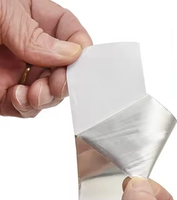 Ruban adhésif en aluminium pour la résistance aux températures extrêmes et au froid, scellement des conduits HVAC avec adhésif acrylique