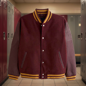 <b>Men's</b> Winter Sports Windbreaker <b>Jacket</b> Waterproof Breathable Fashionable Plain Bomber Varsity <b>Jackets</b> Embroidered Letters - Product Image 3