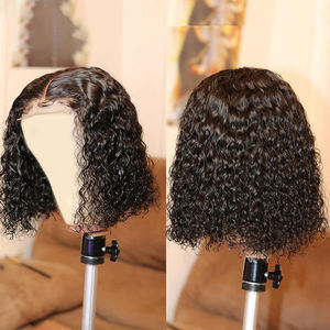 Perruques brésiliennes bouclées profondes avec <span class=keywords><strong>HD</strong></span> pour le style droit sans colle de dentelle frontale pour les femmes dans la teinte rougeâtre - Product Image 5