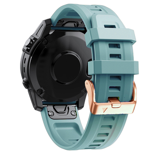 <span class=keywords><strong>Bracelet</strong></span> de montre en caoutchouc souple de 20 mm pour <span class=keywords><strong>Garmin</strong></span> <span class=keywords><strong>Fenix</strong></span> <span class=keywords><strong>7S</strong></span>, remplacement d'usine, <span class=keywords><strong>bracelet</strong></span> respirant, <span class=keywords><strong>bracelet</strong></span> en silicone sportif - Product Image 3
