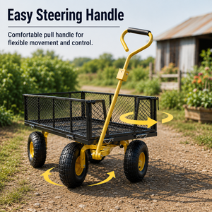 <span class=keywords><strong>Chariot</strong></span> <span class=keywords><strong>de</strong></span> jardin pliable en acier robuste BNcompany, côtés pliables, capacité <span class=keywords><strong>de</strong></span> charge <span class=keywords><strong>de</strong></span> 900 lb, <span class=keywords><strong>chariot</strong></span> utilitaire pour les courses, prix d'usine - Product Image 6