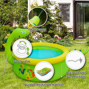 Piscines gonflables pour enfants en PVC, piscines portables, parcs aquatiques gonflables pour la maison - Product Image 4