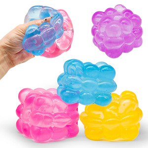 Factory Needoh Frosted Cube Squishy <b>Toy</b> TPR Maltose Slow Rise Stress Relief Sensory Fidget for Office Gift Box Set Wholesale CPC - Product Image 5