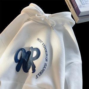 Impression personnalisée LOGO sweats à <span class=keywords><strong>capuche</strong></span> et sweat-shirts pour femmes Y2k 100% sweat à <span class=keywords><strong>capuche</strong></span> en coton pull oversize sweats à <span class=keywords><strong>capuche</strong></span> épais et vierges pour femmes - Product Image 3
