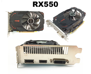 การ์ดจอ <span class=keywords><strong>Radeon</strong></span> สำหรับเล่นเกม pcwinmax RX 550 <span class=keywords><strong>4GB</strong></span> 128Bit <span class=keywords><strong>DDR5</strong></span>ต่ำ RX550รองรับ OEM ODM - Product Image 4