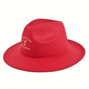 Sombrero Fedora de Ala Ancha con Logotipo Personalizado, Impresión en Serigrafía Ecológica sobre Fieltro de Lana, para Mujer, Nueva Llegada, Moda, Venta al Por Mayor - Product Image 5