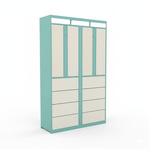 Casillero de Lavandería con Cerradura Electrónica Inteligente para Apartamentos, Comunidades y Dormitorios, con Pantalla Táctil y Pago por QR/Tarjeta - Product Image 6