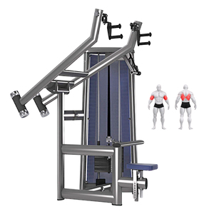 Equipo de Gimnasio Comercial: Máquina de Polea Frontal para Tracción Lateral (Lat Pulldown) con Carga de Pernos - Product Image 1