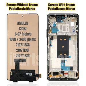Display di Ricambio IParts per <span class=keywords><strong>Xiaomi</strong></span> <span class=keywords><strong>11T</strong></span> <span class=keywords><strong>Pro</strong></span> 2107113SG <span class=keywords><strong>11T</strong></span> 5G 21081111RG, Schermo Touch AMOLED 120Hz con Telaio, Assemblaggio Originale - Product Image 3