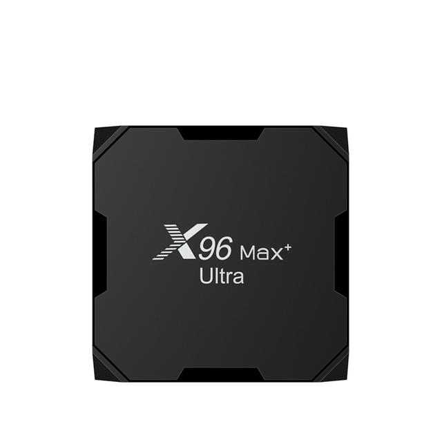 Top Selling X96 Max Plus Ultra S905X4 Chip 4G RAM 32G 64G ROM Android 11 TV Box 8K Dual WiFi Set Top Box Support Voice Remote