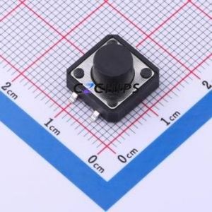 TS-1094S-A8B3-D2 Tactile Switch SMD Switch Single Pole Single Throw Round Button 2.5N Vertical Mount - Product Image 1