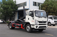 Camion benne à benne basculante Shacman 4x2 diesel hydraulique pour collecte des déchets – Offre spéciale