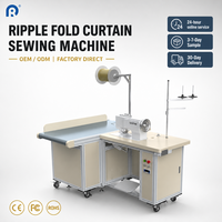 Machine à coudre pour rideaux à plis ondulés en forme de S, vente directe d'usine OEM ODM, meilleur prix
