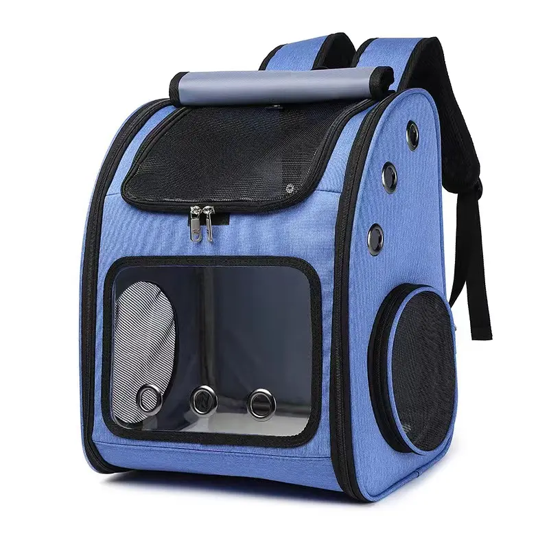 OEM/ODM usine chat chien sac à dos portable et respirant sac à dos pour animaux de compagnie grande capacité pliable sac pour animaux de compagnie