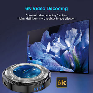 กล่อง BP6สมาร์ททีวีแอนดรอยด์12 Wi-Fi 6 4G 128G ALLWINNER H618 BT5.0 6K HDR 10 <span class=keywords><strong>VP9</strong></span> MPEG4 <span class=keywords><strong>H265</strong></span>กล่องทีวี OEM - Product Image 4