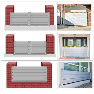 Barrière anti-inondation pour allée en aluminium thermolaqué AURZEN, usage résidentiel, fabriquée à Hebei - Product Image 5