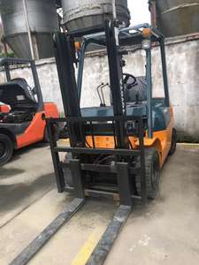 Carretilla elevadora Toyota usada fabricada en Japón, 2,5 toneladas diésel, capacidad de elevación de 2,5 toneladas, precio bajo a la venta - Product Image 5