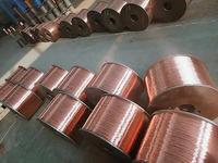 Cable de Cobre Desnudo T2 de Alta Pureza 99.99%, Cable Sólido de Cobre Rojo ETP para Bobinado de Motores de Transformadores, Uso Conductivo Eléctrico